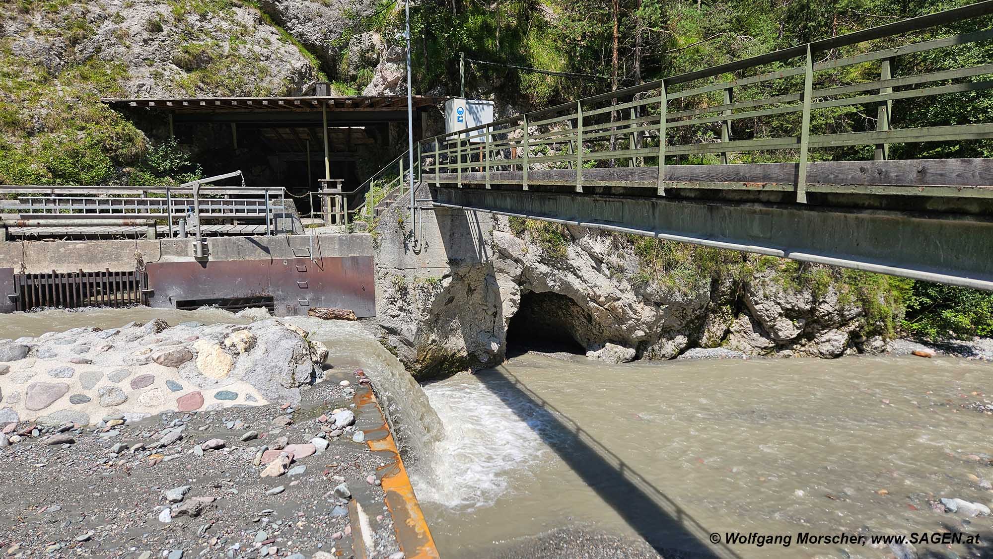 Kundler Klamm Wasserstauanlage