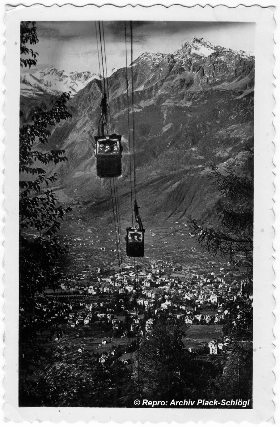 Kurort Meran mit Seilbahn nach Hafling