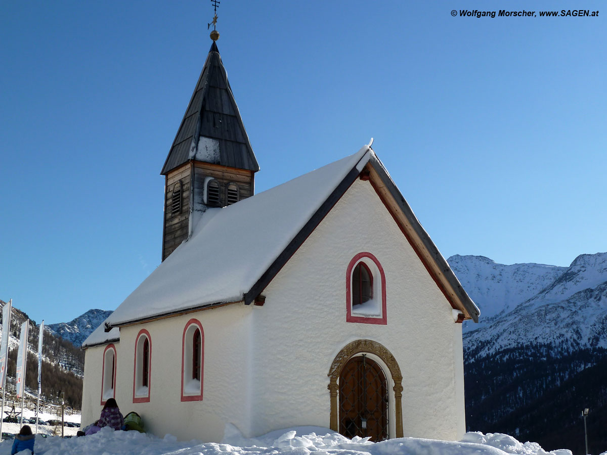 Kurzras: Kapelle zur Heiligen Familie