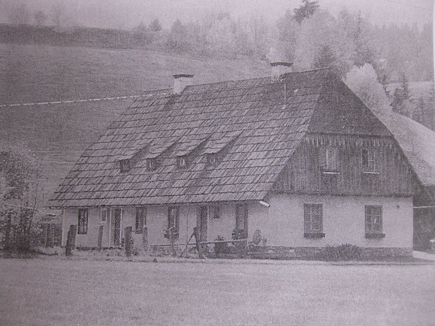 KZ-Außenlager Stiftssiedlung St. Lambrecht- Historische Aufnahme