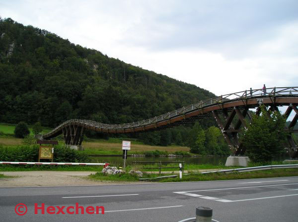 Längste Holzbrücke Europas,  Essing