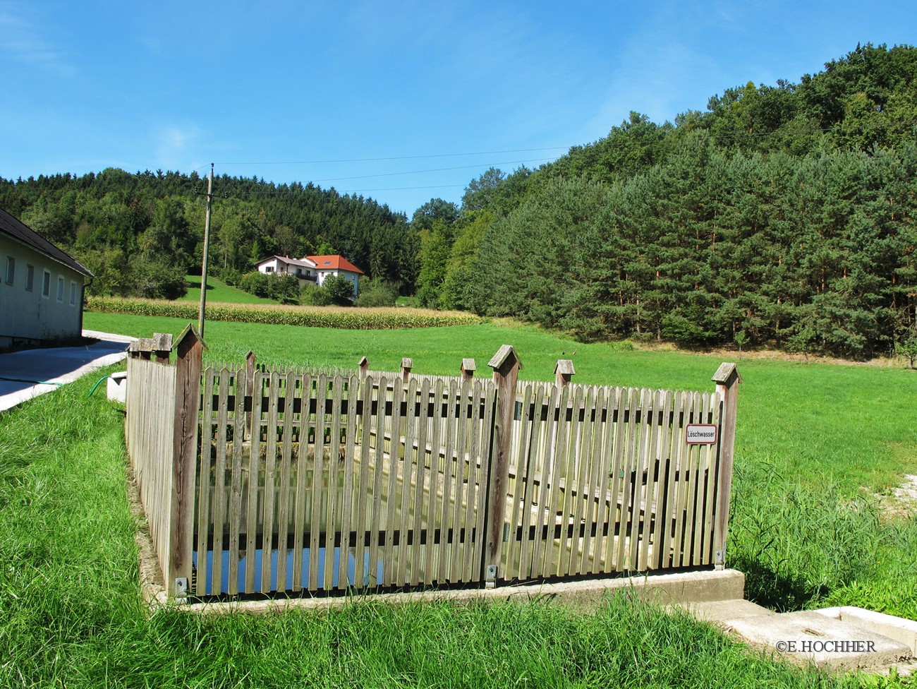 Löschwasser-Teich