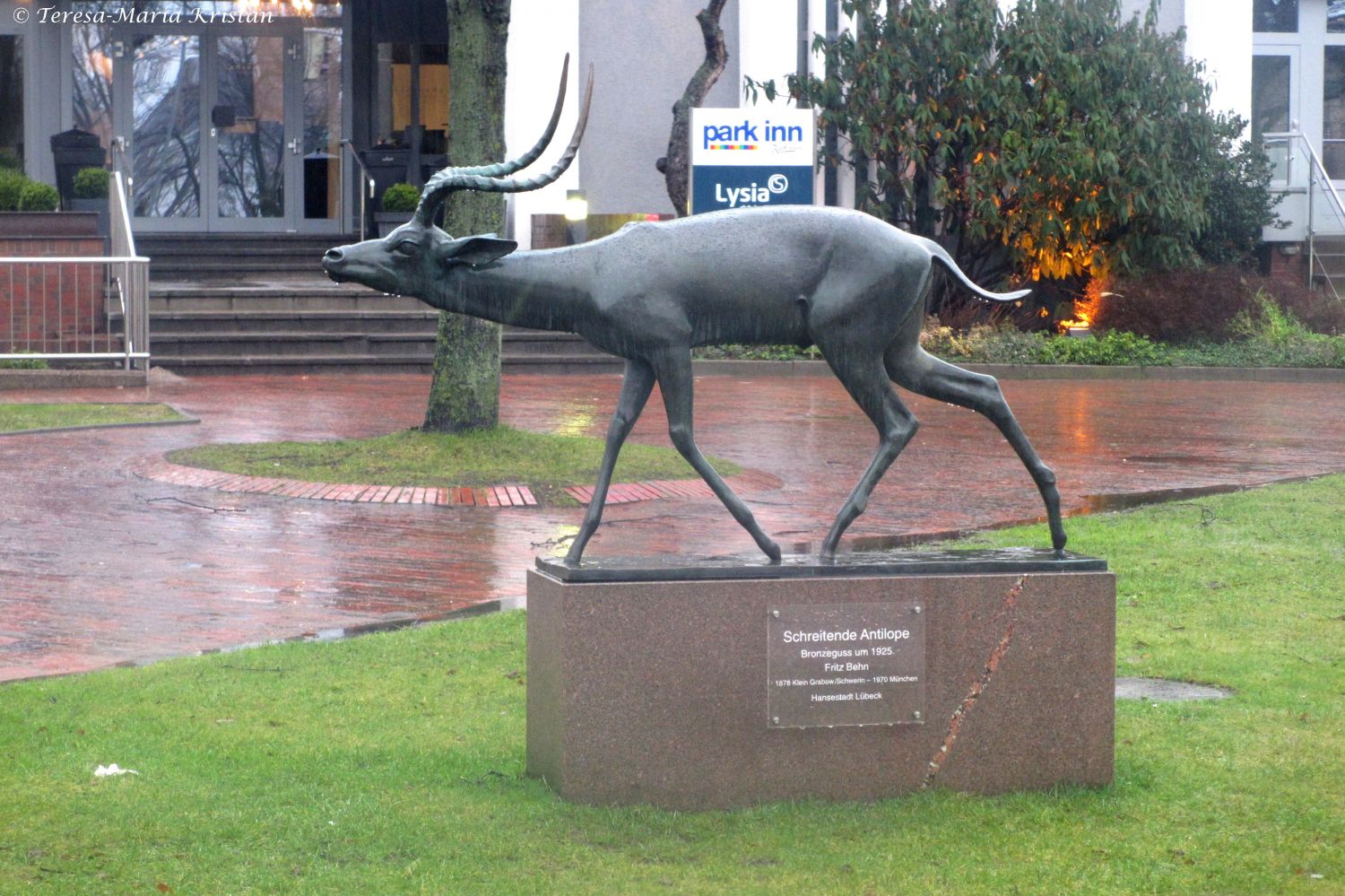 Lübeck- Schreitende Antilope