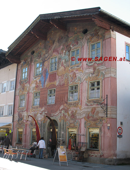 Lüftlmalerei Neunerhaus, Mittenwald