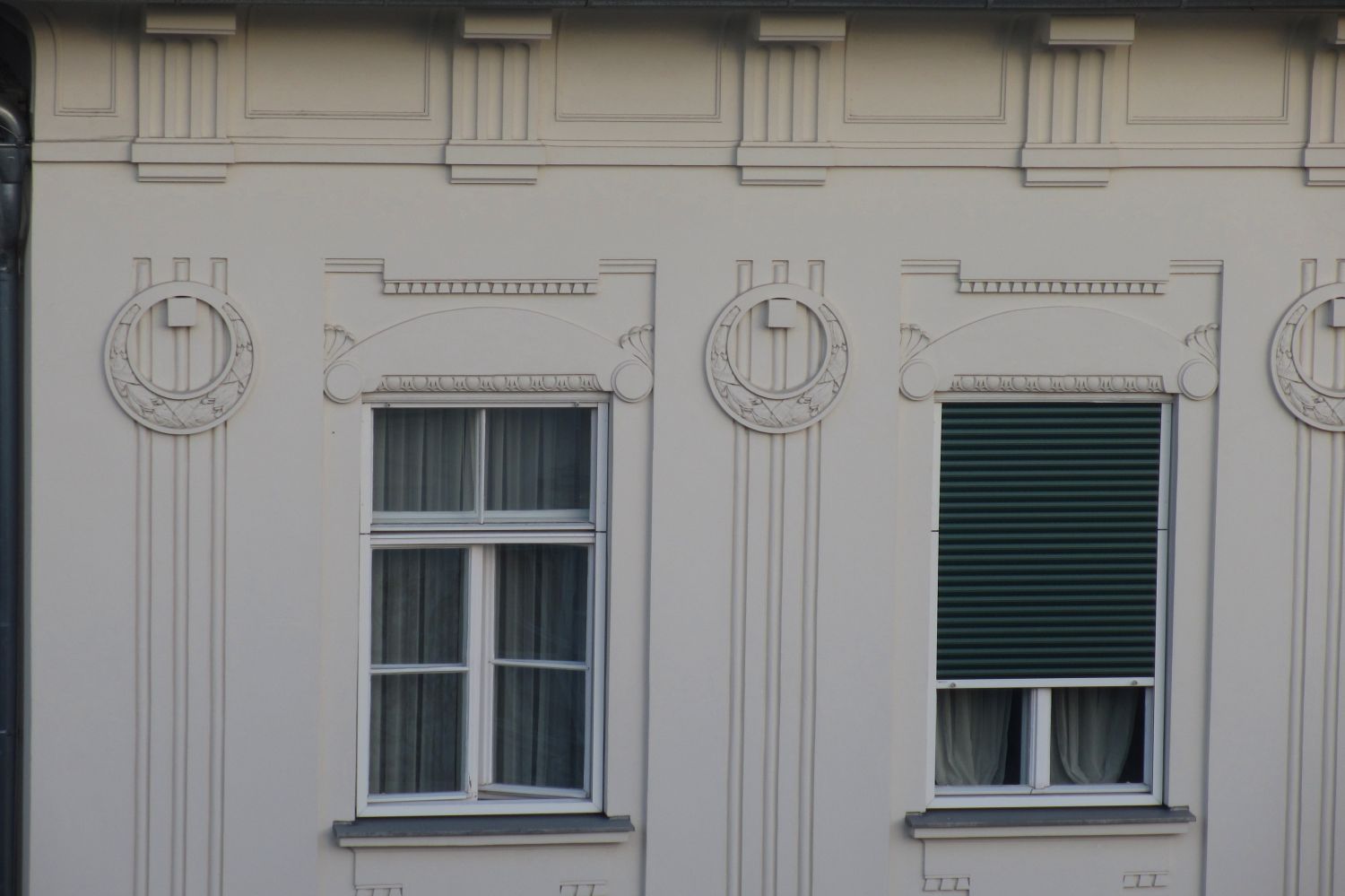 Landeskrankenhaus Graz, Detail Fassade