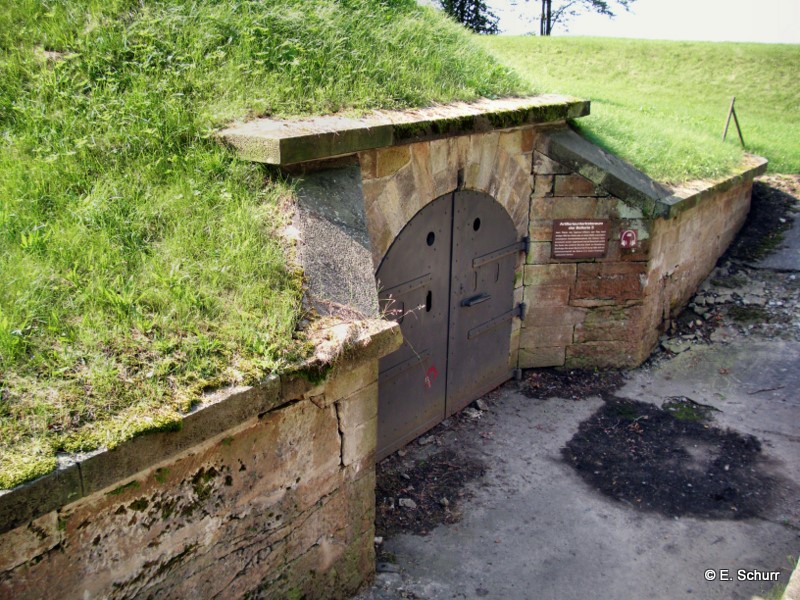 Lapidarium über der Schatzkasematte