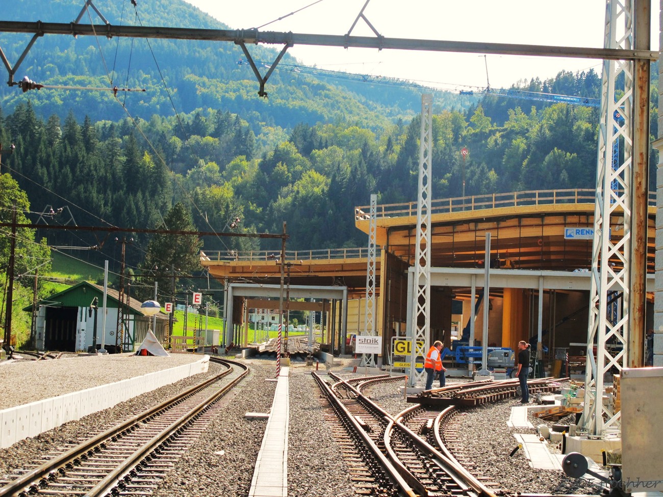 Laubenbachmühle, Betriebszentrum für Mariazellerbahn