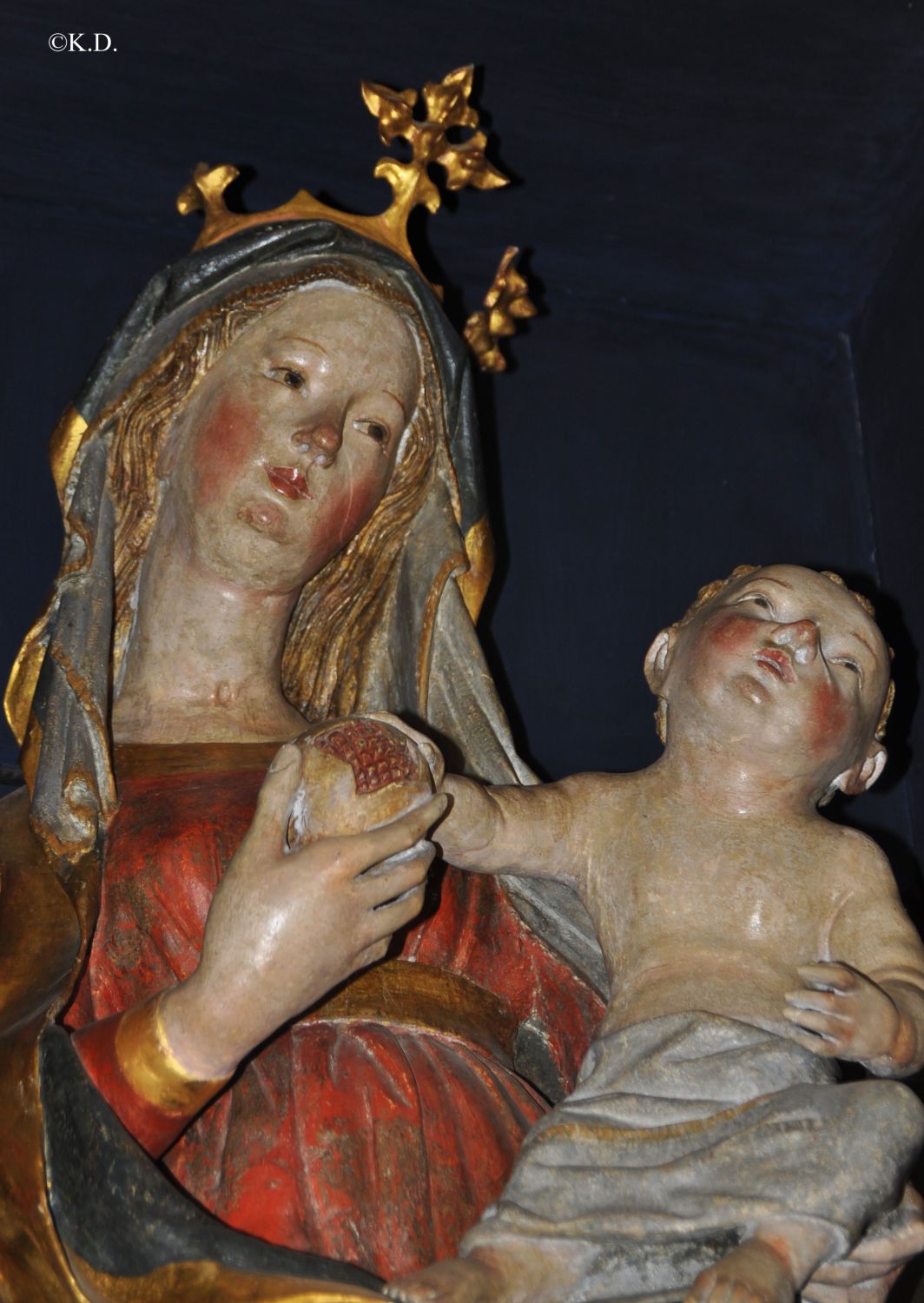 Launsdorf (Bez.St.Veit an der Glan) - Madonna auf dem Hauptaltar