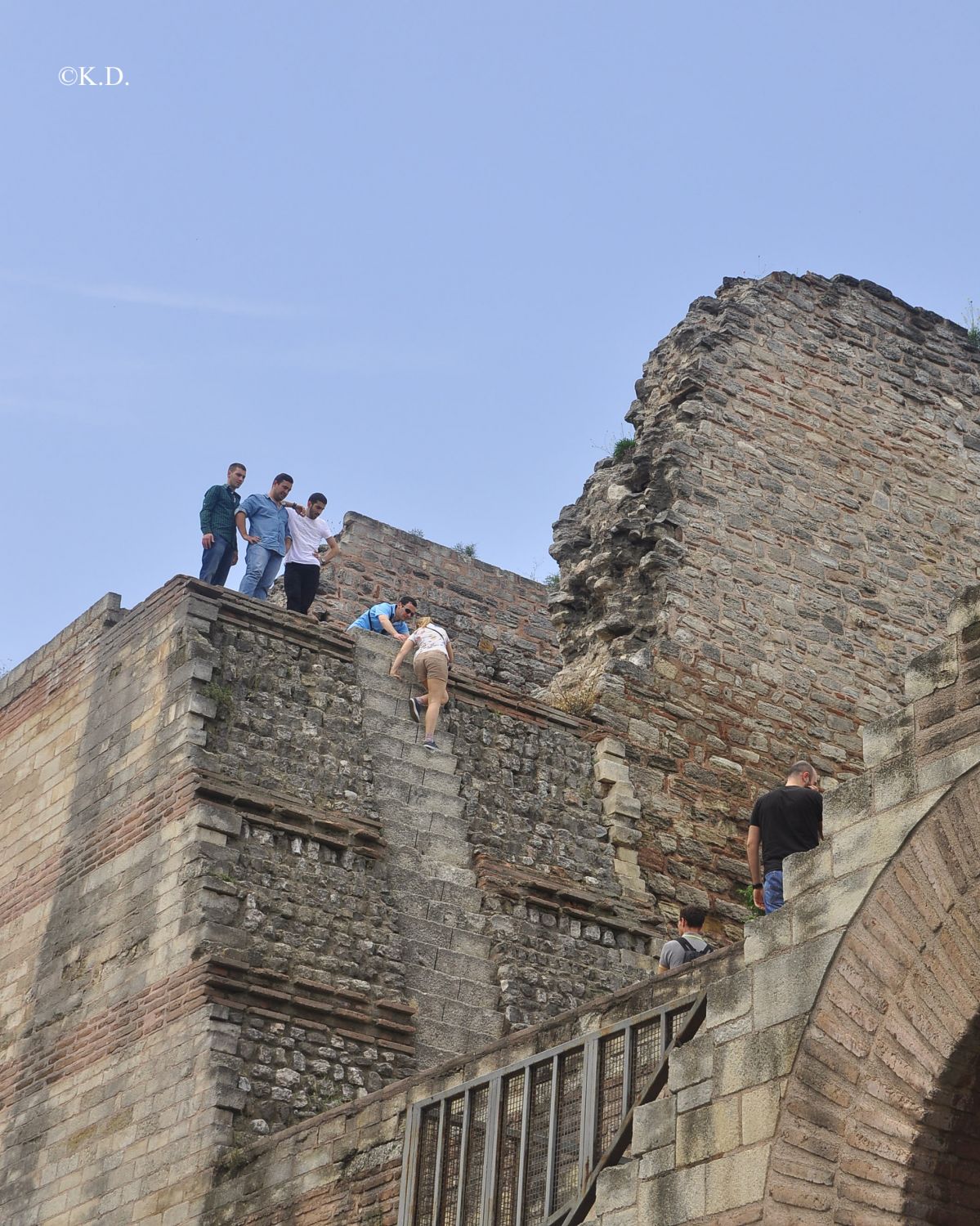 Leben auf der Theodosianischen Mauer