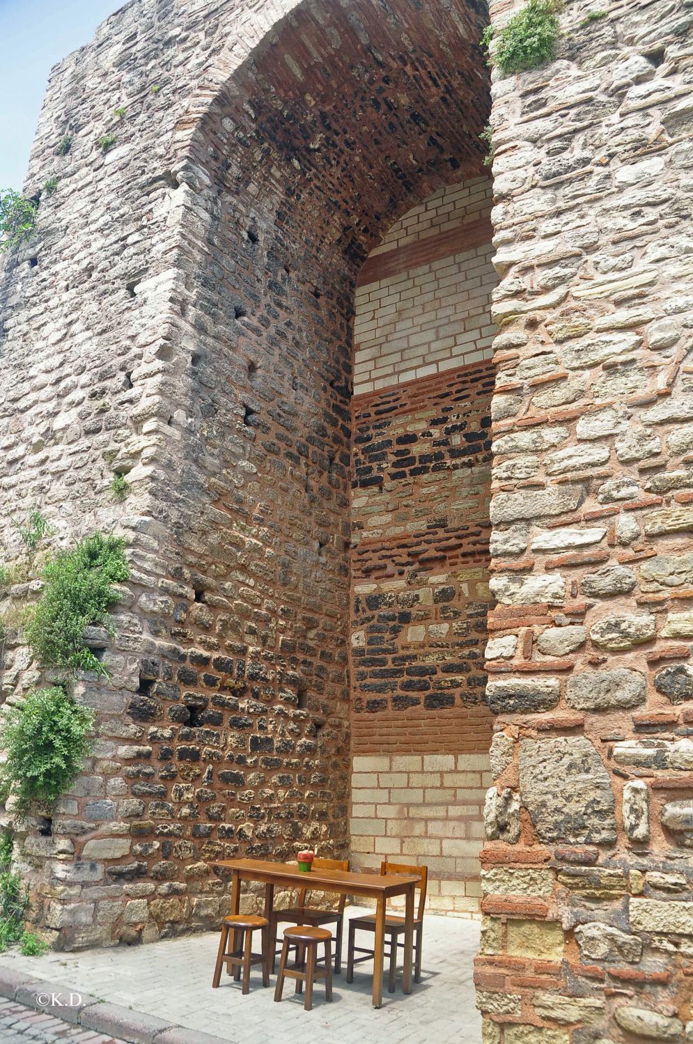 Leben in der Nähe der Theodosianischen Mauer