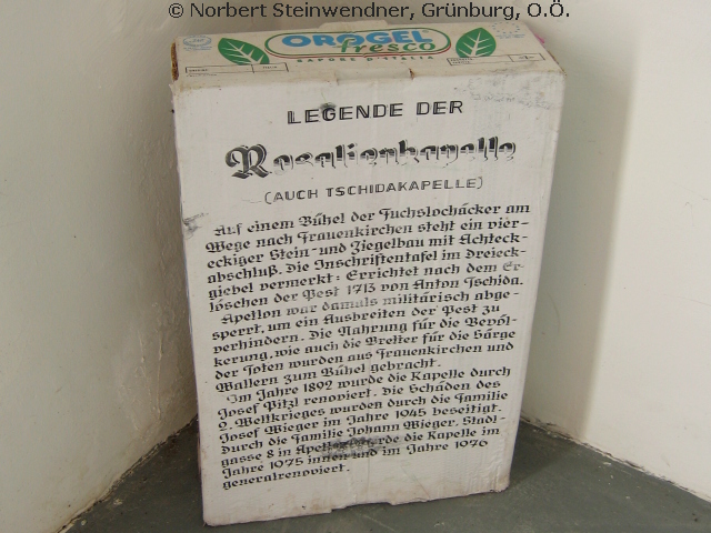 Legende der Rosalienkapelle (1)