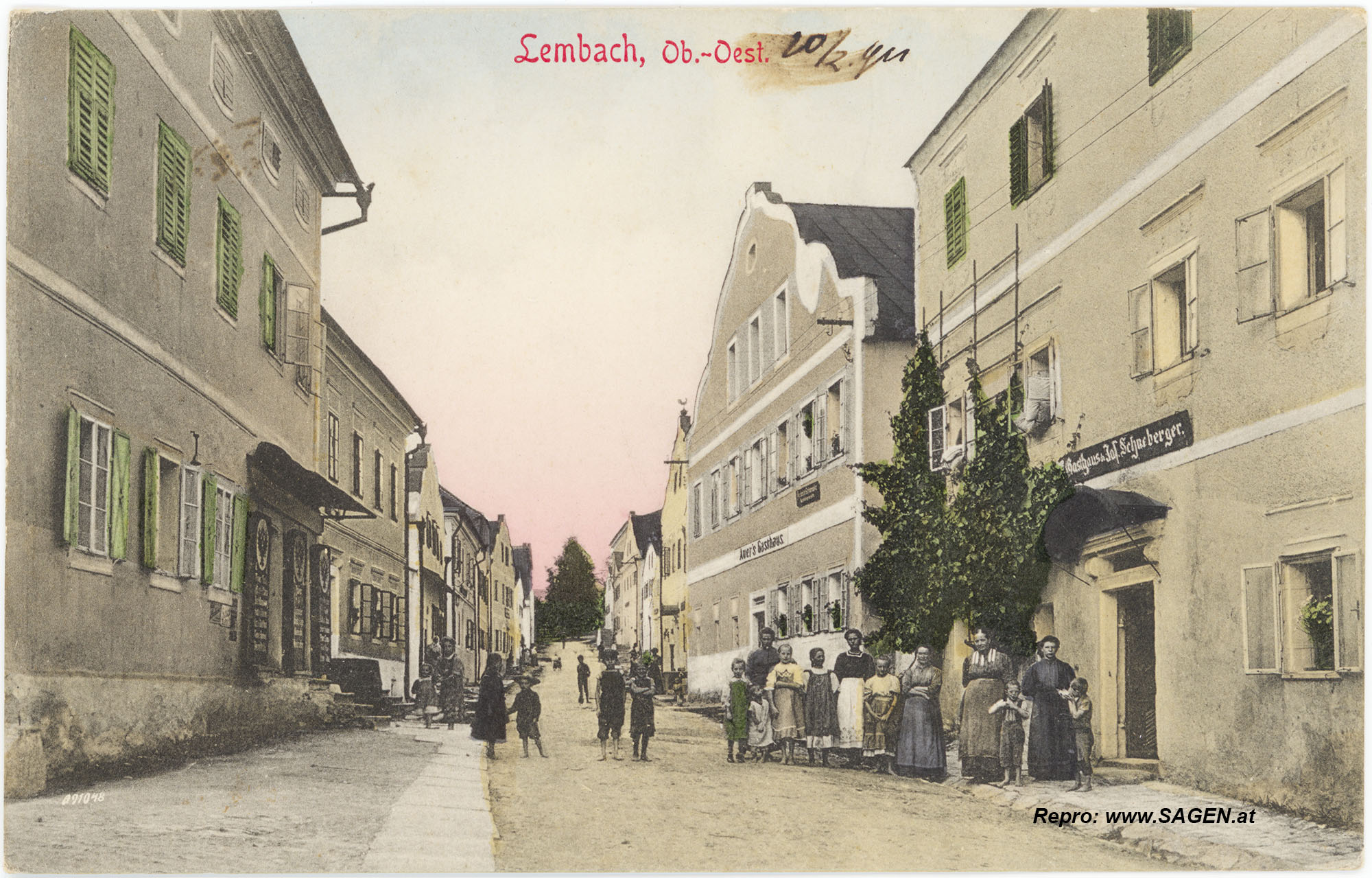 Lembach im Mühlkreis um 1911