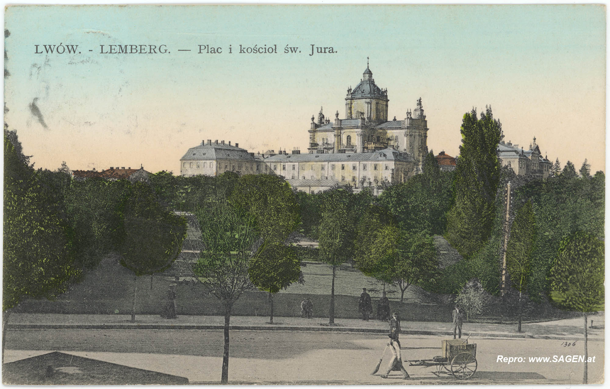 Lemberg, Sankt-Georgs-Kathedrale um 1910