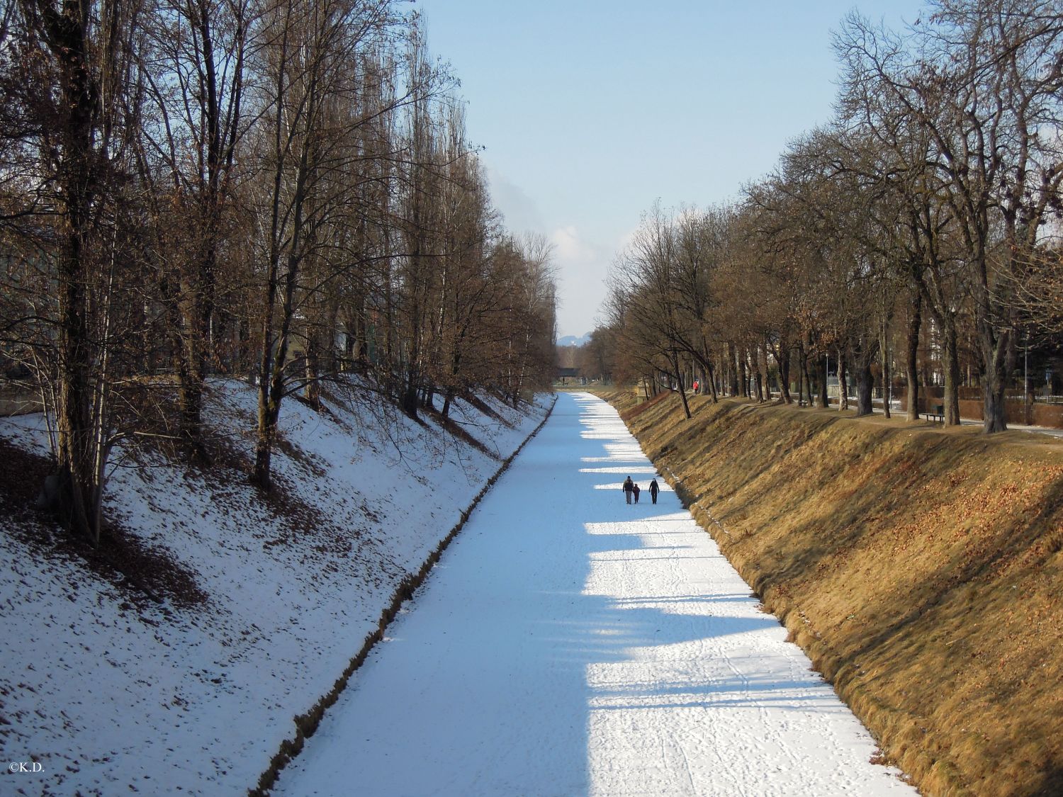 Lendkanal in Klagenfurt