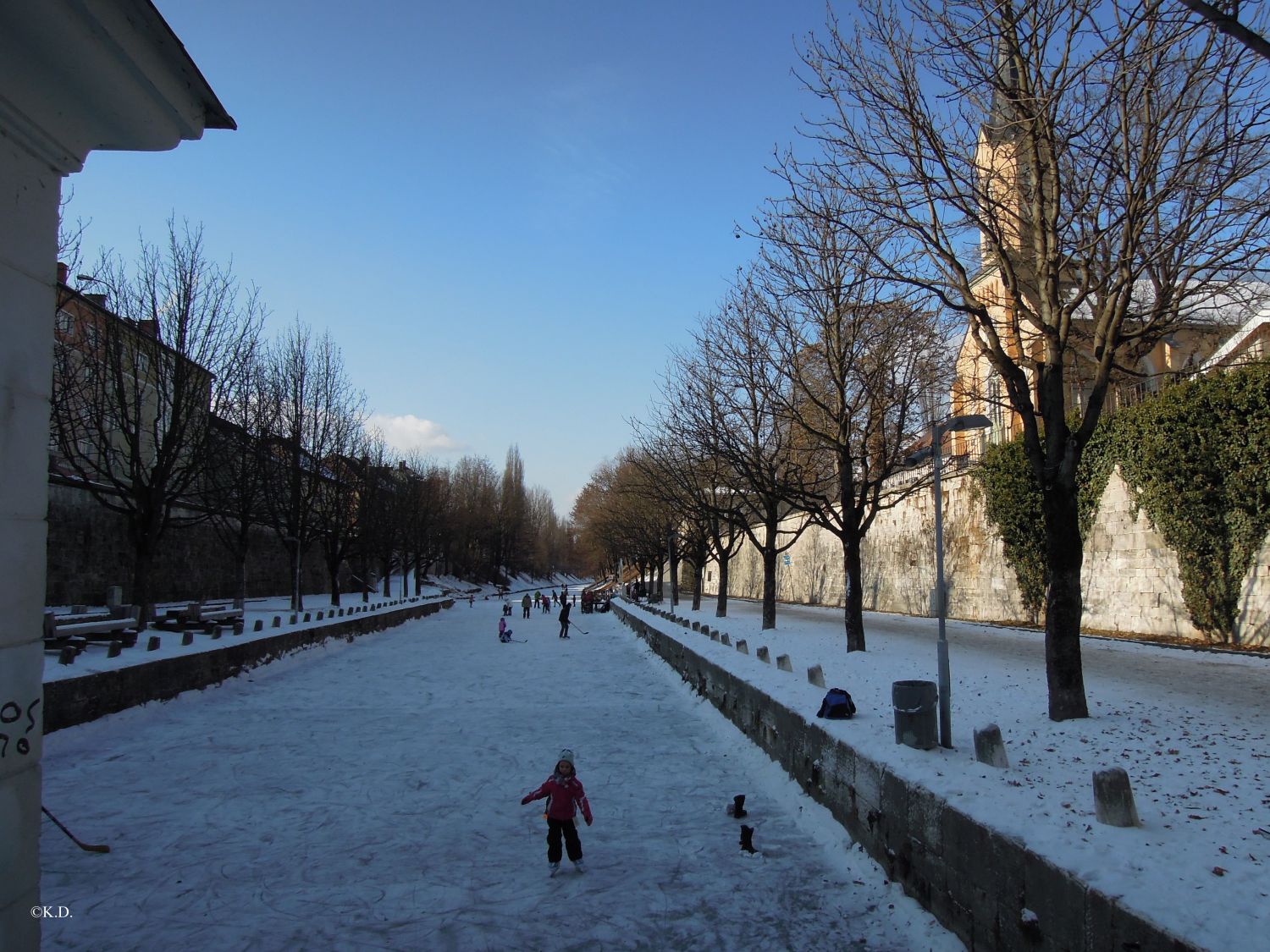 Lendkanal in Klagenfurt