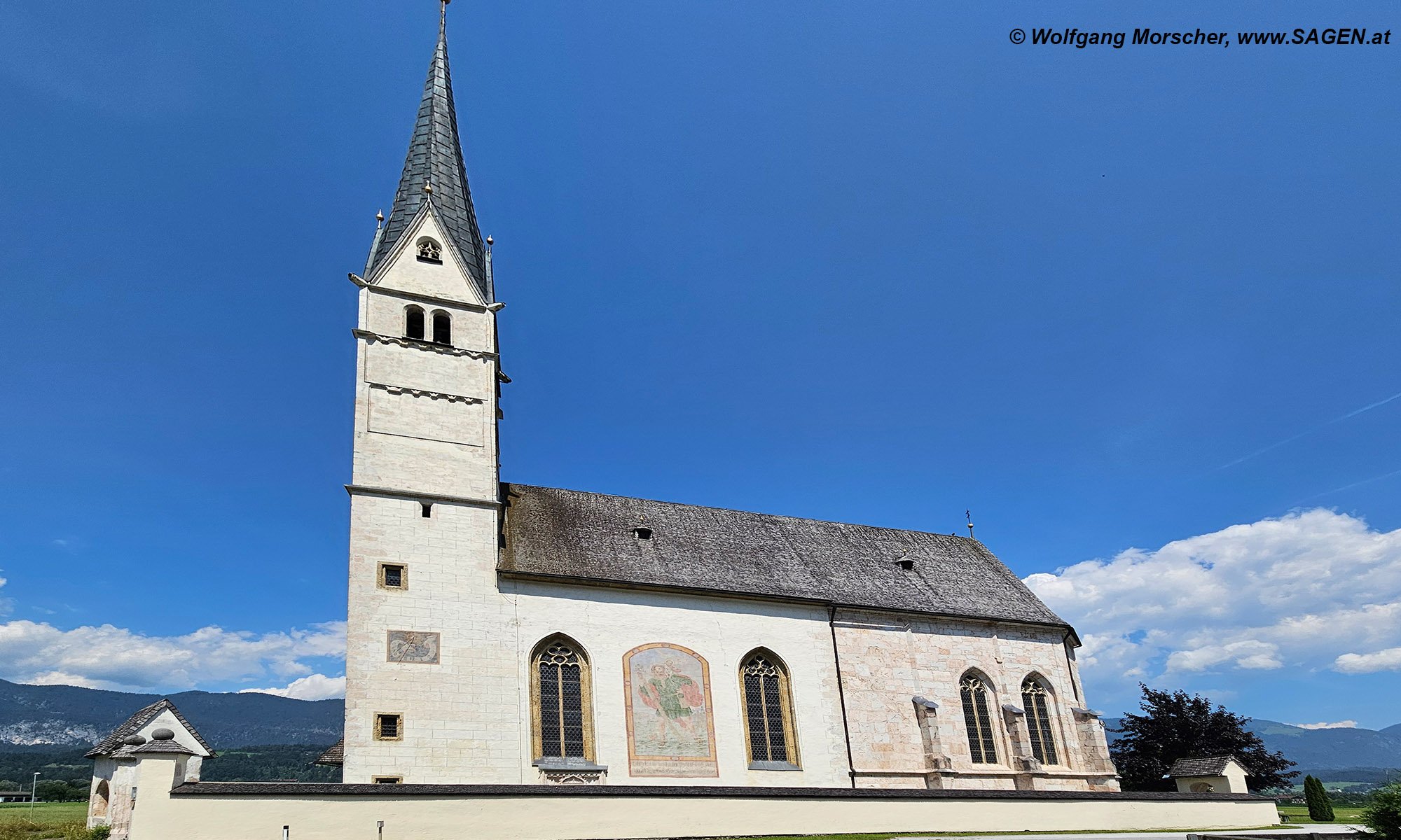 Leonhardskirche Kundl - St. Leonhard auf der Wiese