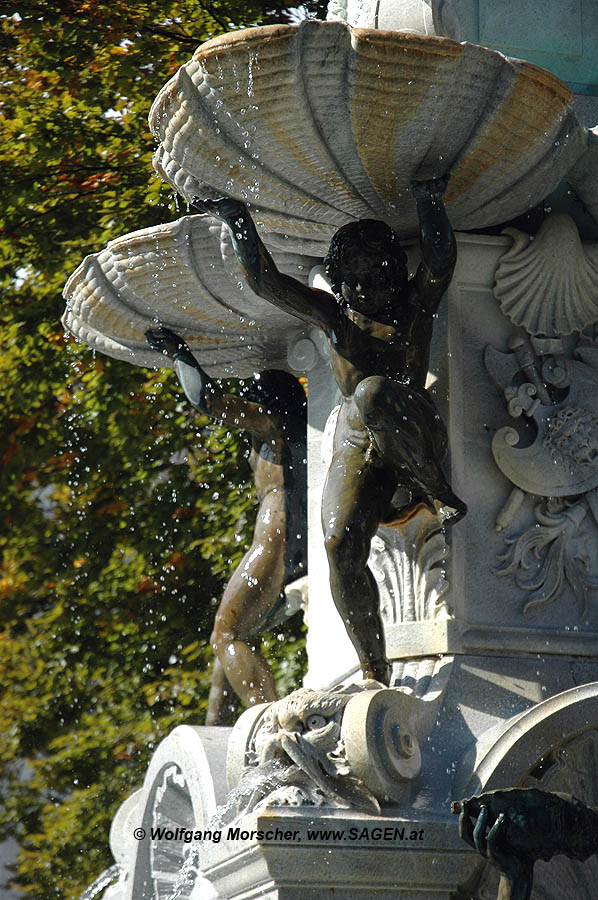 Leopoldsbrunnen Innsbruck, Detail