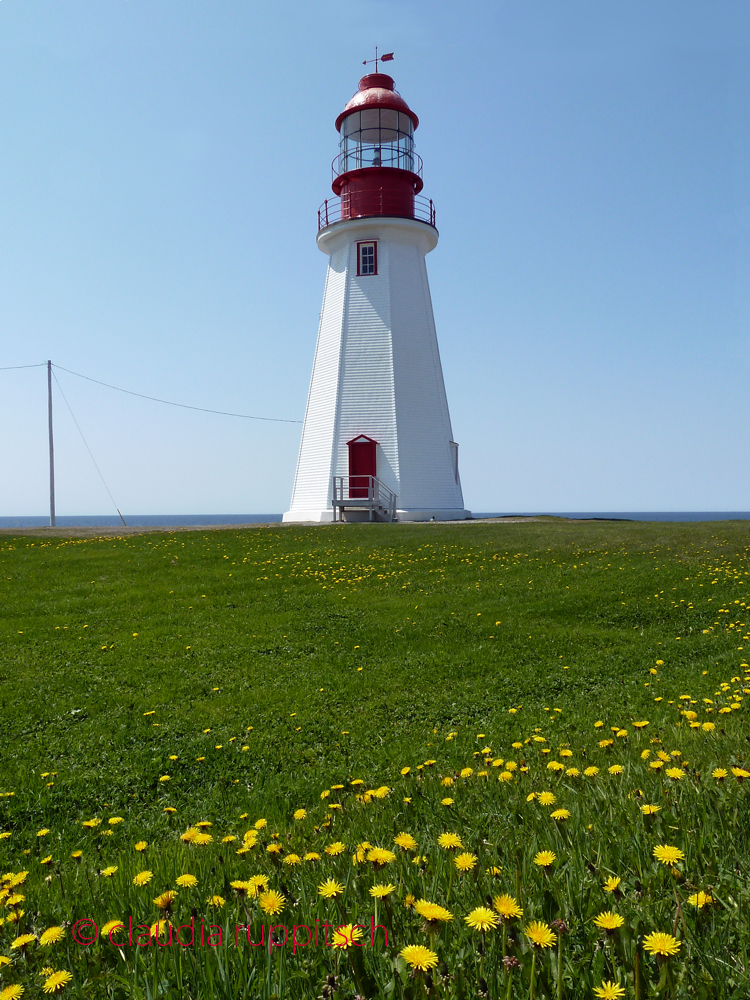 Leuchtturm in Port au Choix, Neufundland und Labrador