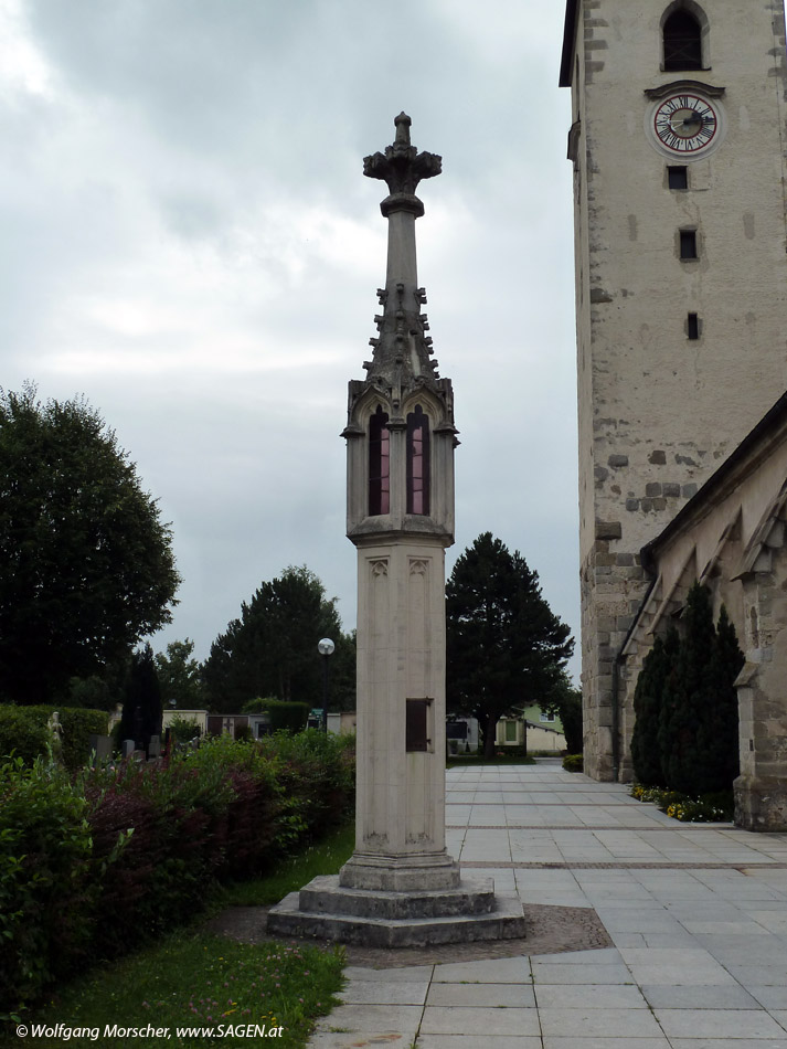 Lichtsäule Enns-Lorch