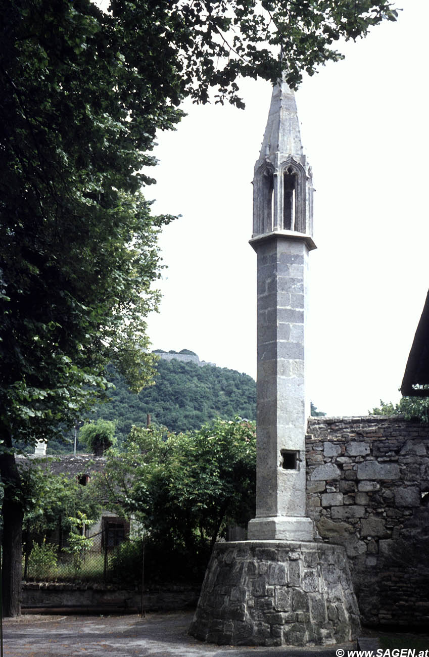 Lichtsäule Hainburg an der Donau