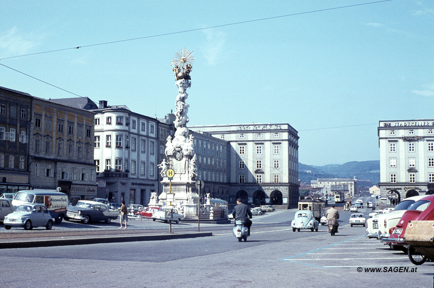 Linz Hauptplatz 1970