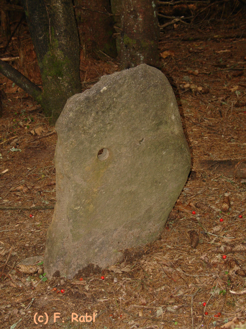 Lochstein beim Klugveitl - Bildstock