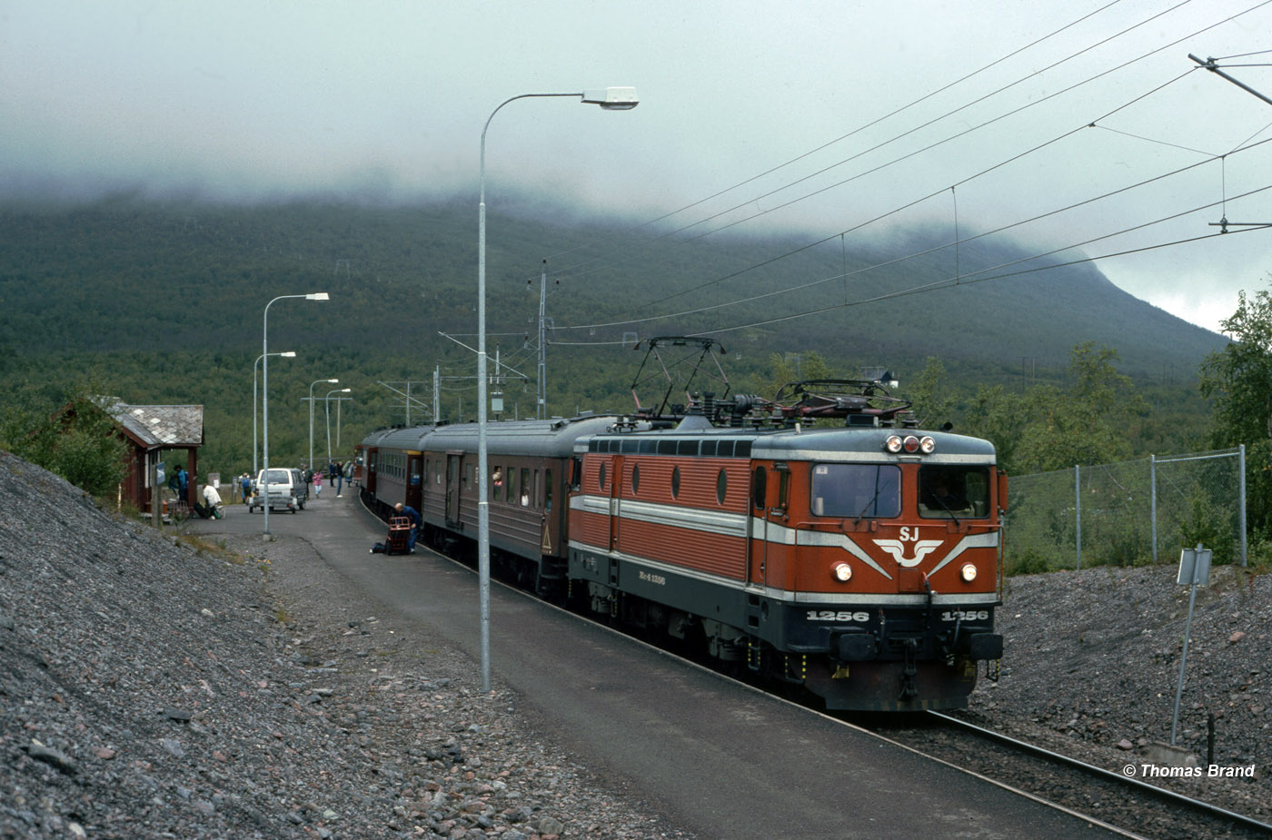 Lokomotive Rc4 in Abisko