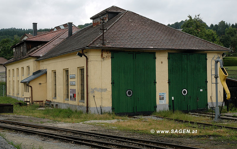 Lokomotivschuppen Ampflwang