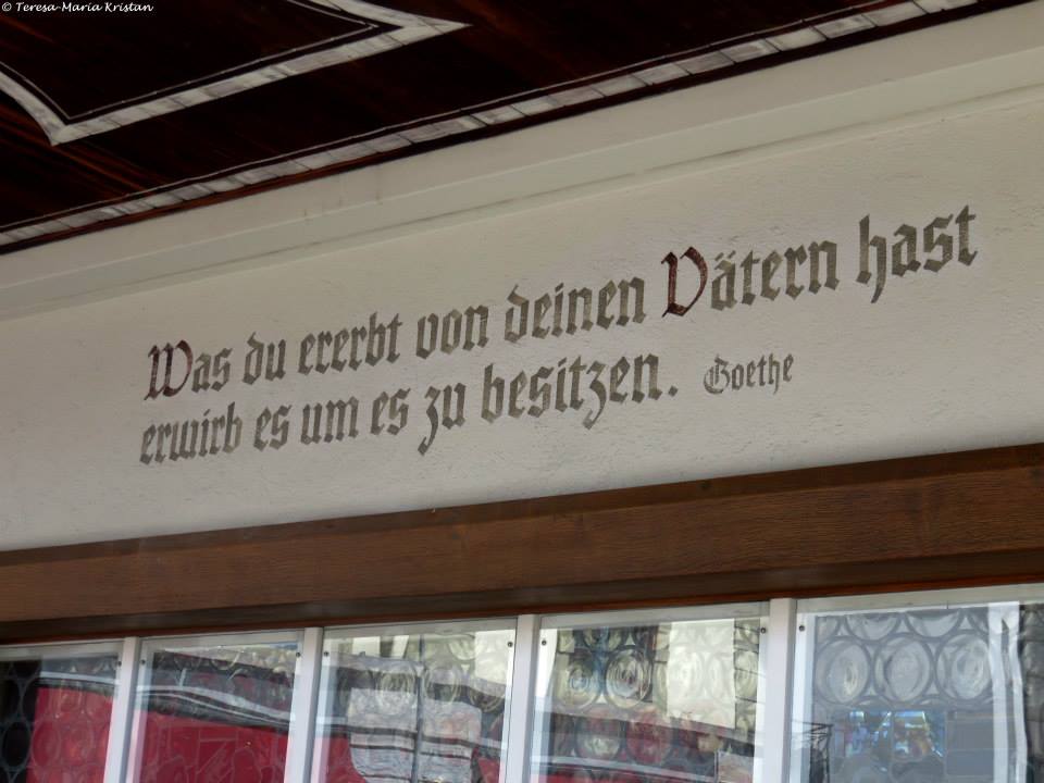 Luzern Goethe-Zitat