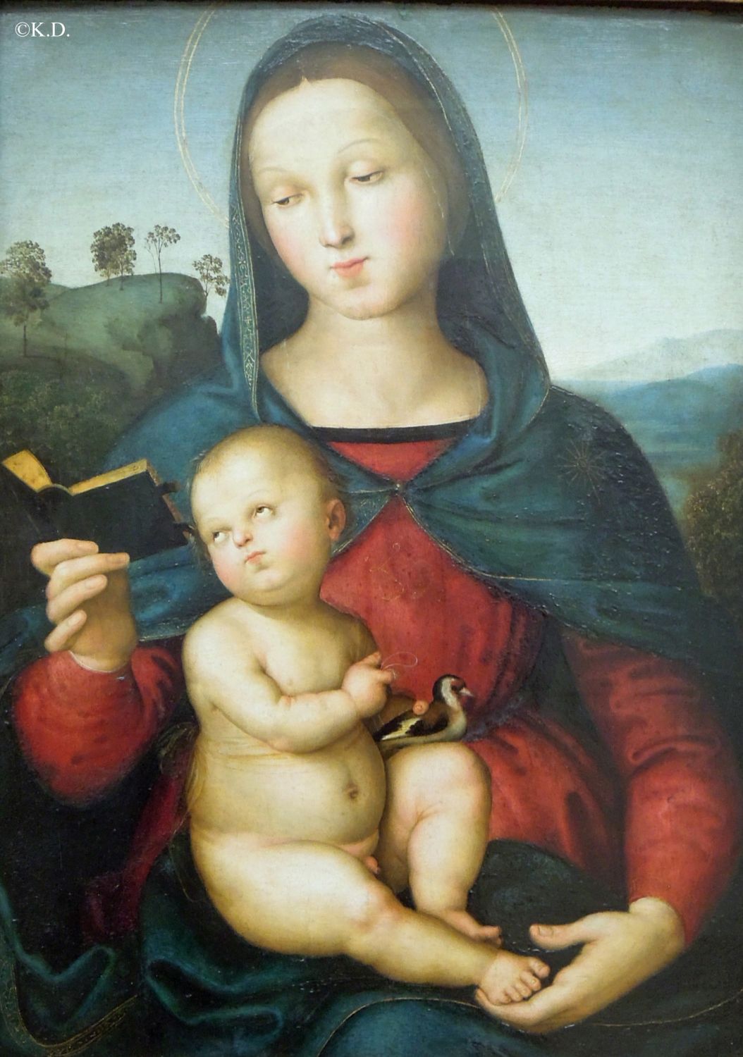 Madonna mit Kind von Raffael