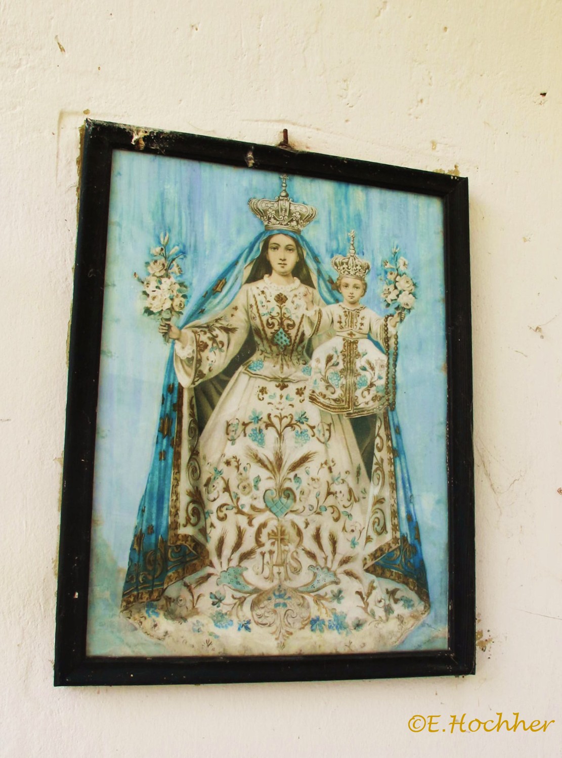 Madonna mit Kind,  Wegkapelle in Filsendorf