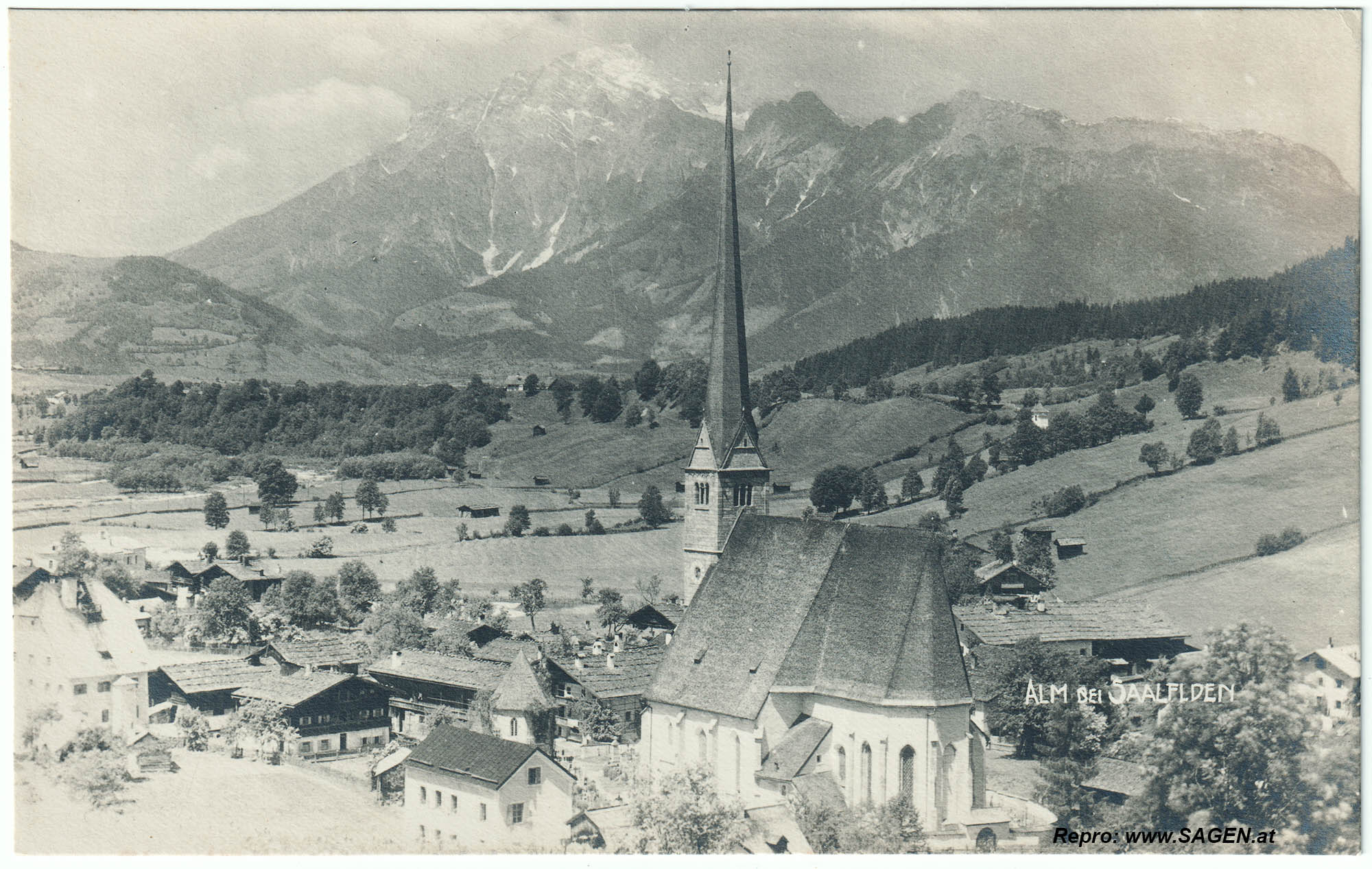 Maria Alm am Steinernen Meer um 1925