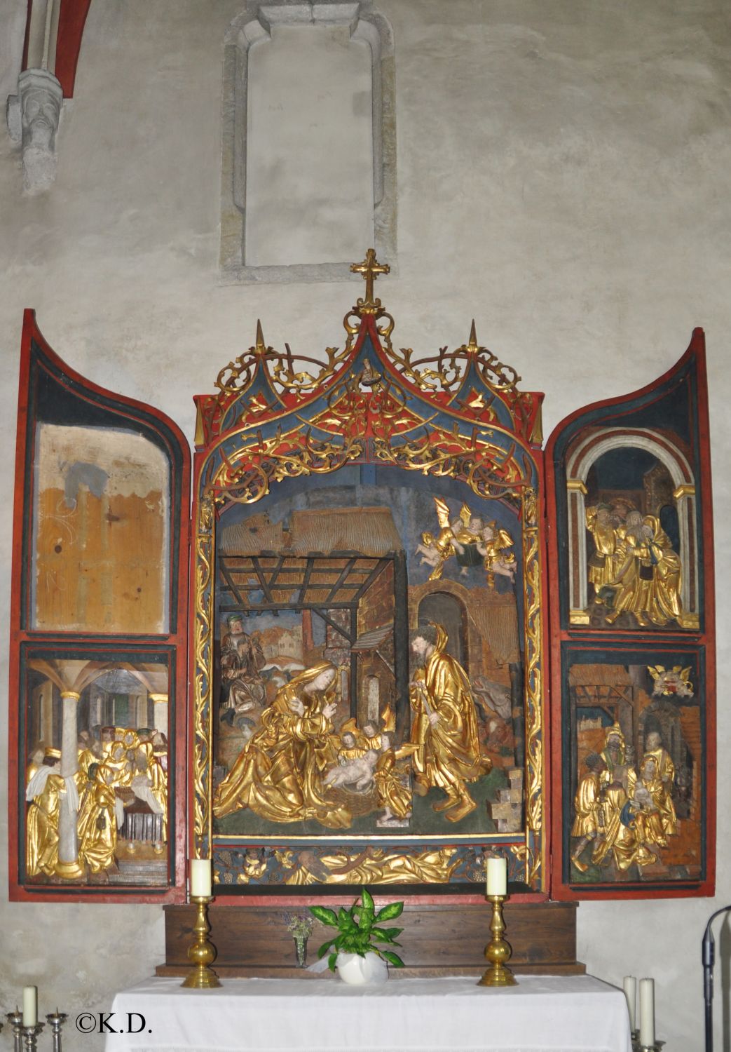 Maria Rojach (Bezirk Wolfsberg; Kärnten) - Flügelaltar