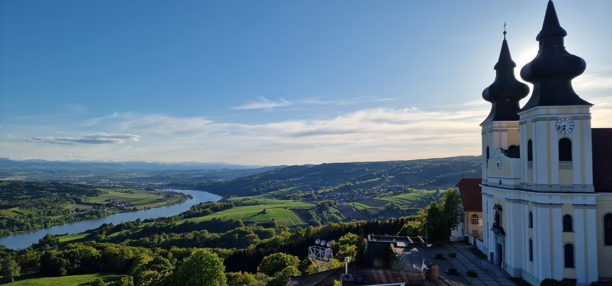 Maria Taferl und die Donauschlinge bei Ybbs