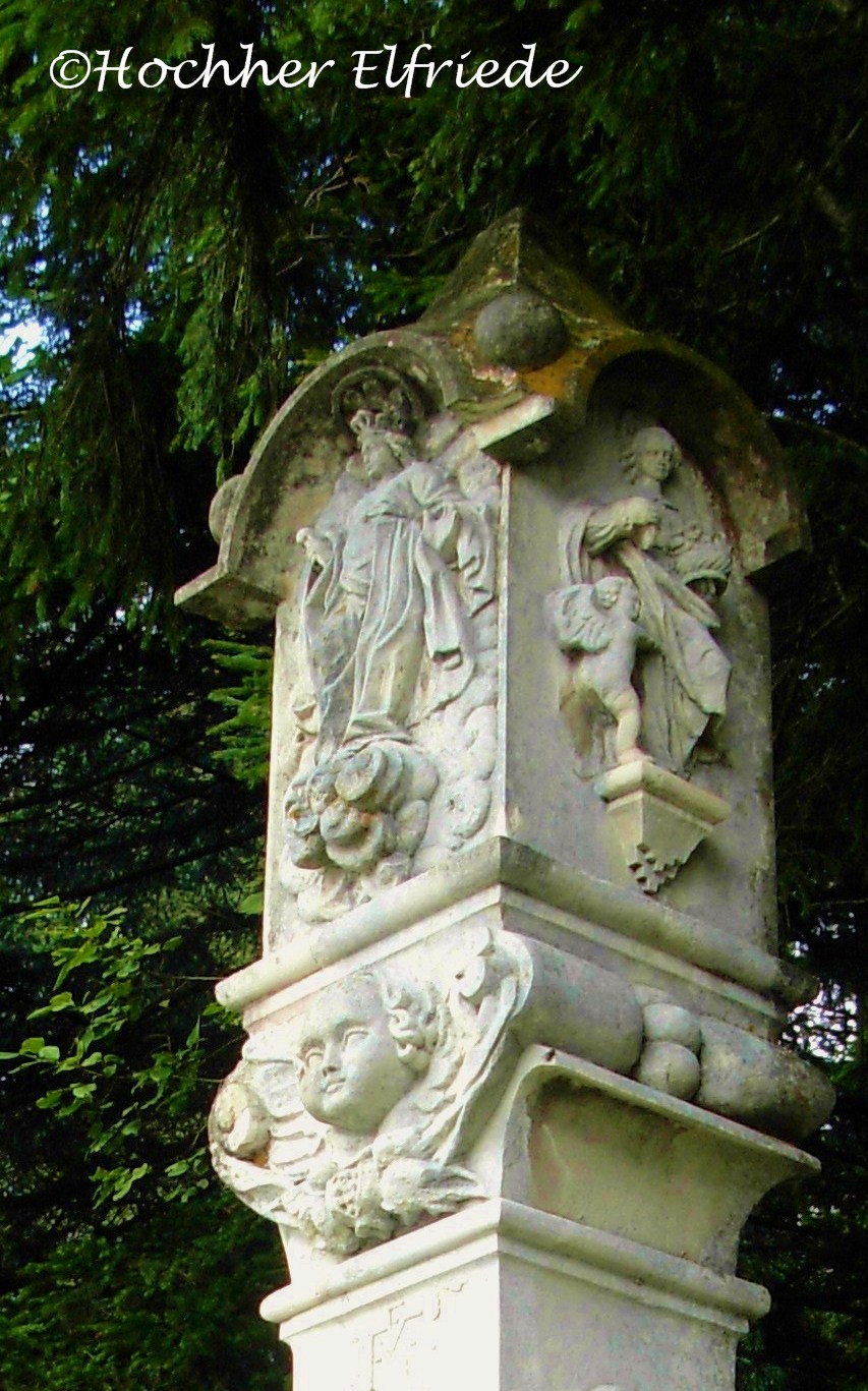 Mariensäule am Preiner Gscheid / Detail