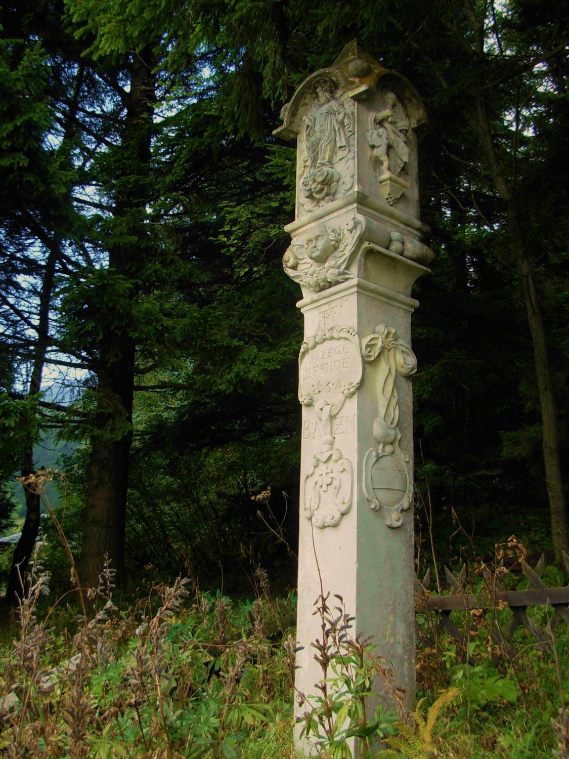 Mariensäule am Preiner Gscheid