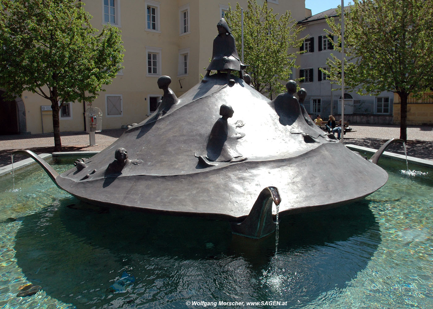 Martin Rainer Brunnen, Brixen, Domplatz