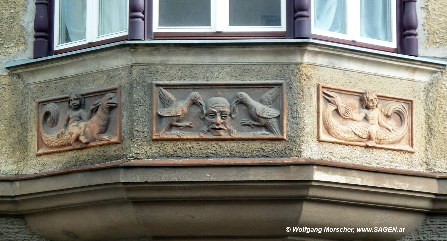 Maskaron Gumppstraße 12 Innsbruck