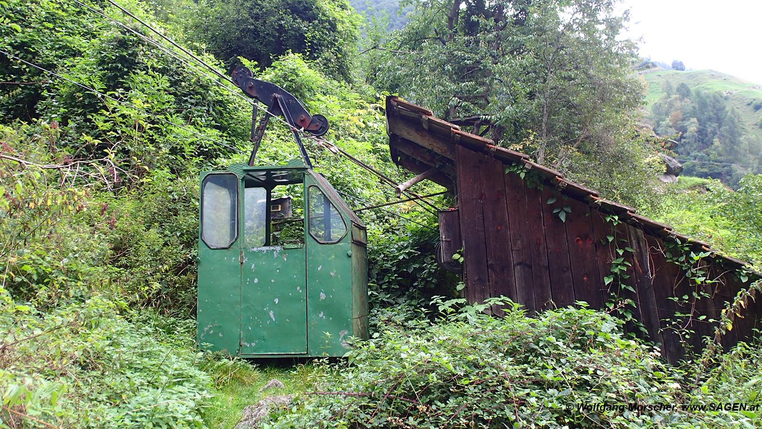 Materialseilbahn Partschins