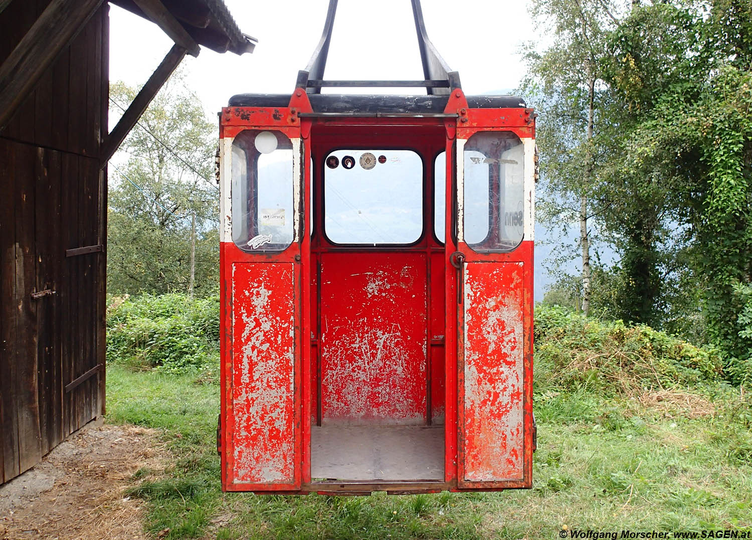 Materialseilbahn Partschins