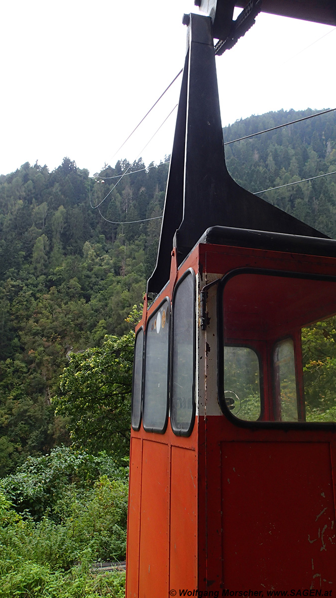 Materialseilbahn Partschins