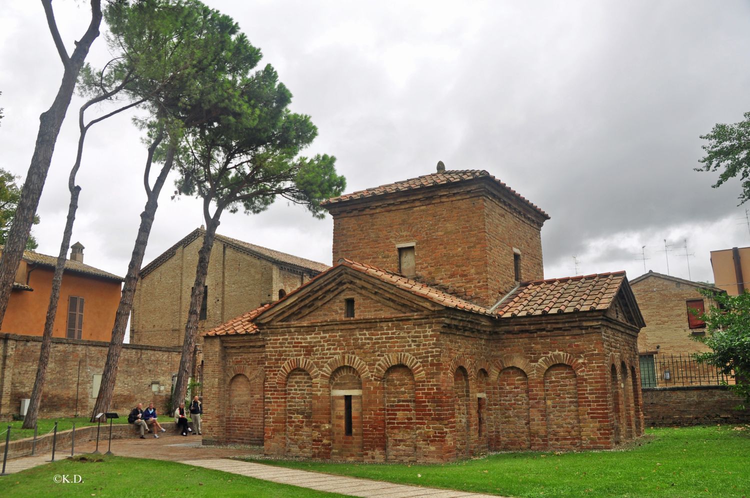 Mausoleum der Galla Placidia in Ravenna (Italien)