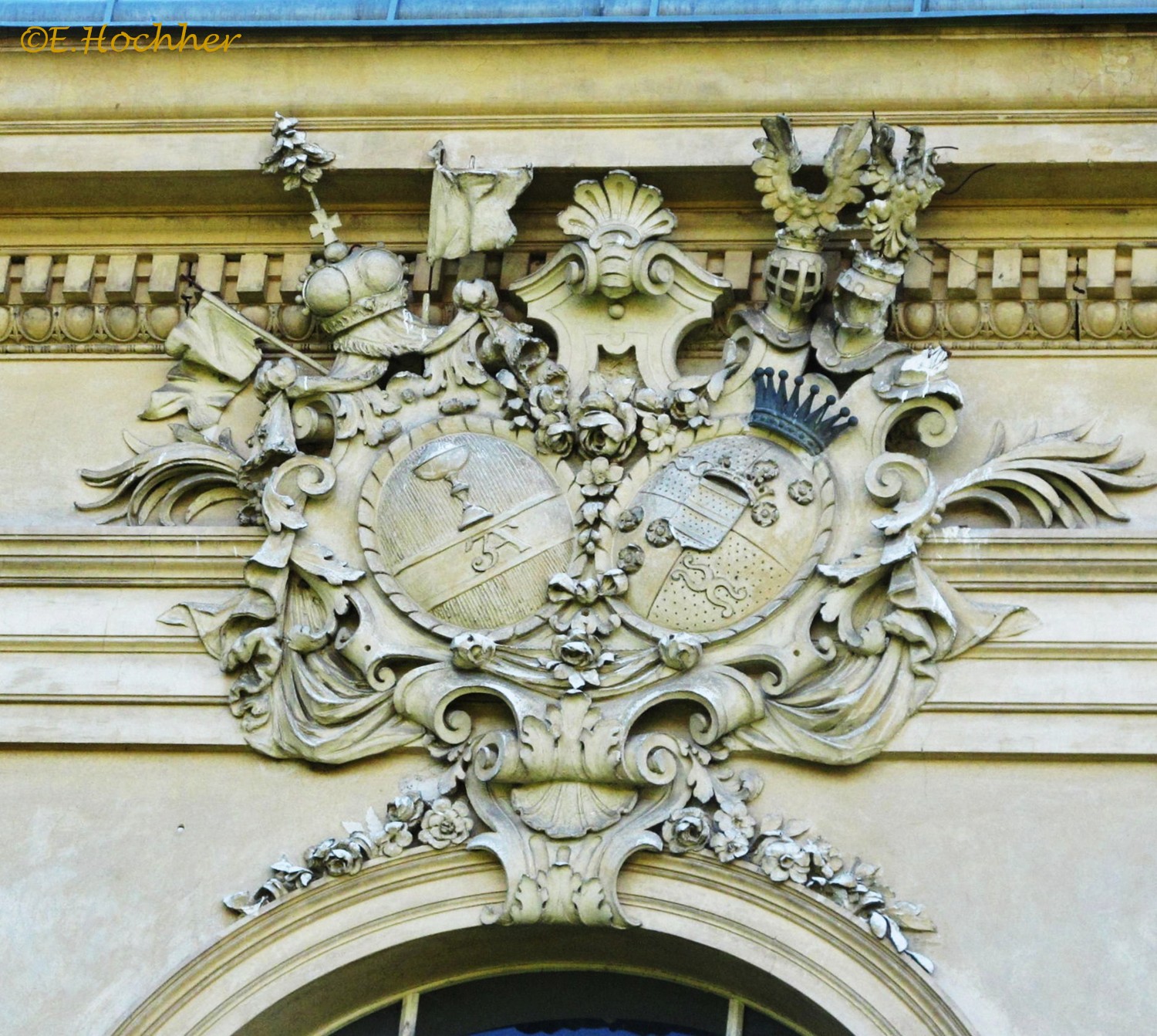 Mausoleums der Familie Althann - Detail