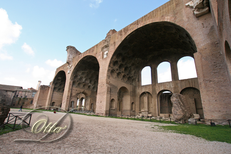 Maxentius- oder Konstantinsbasilika in Rom