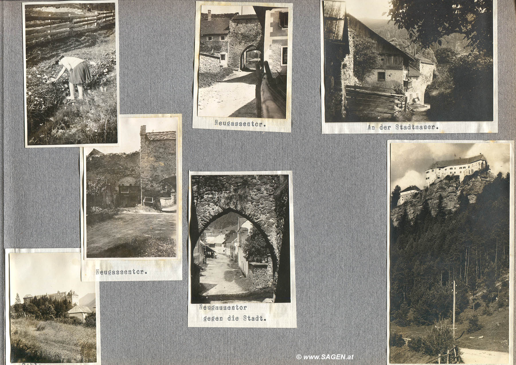 Mein Sommer 1929 - Fotoalbum und Tagebuch