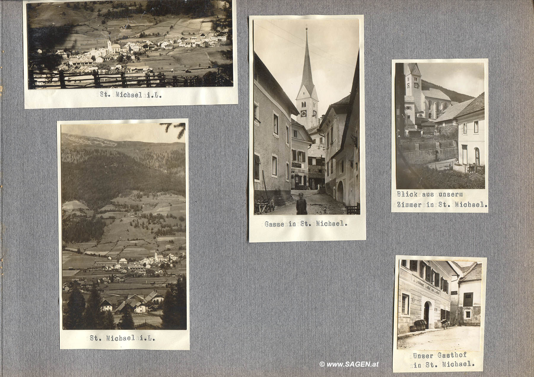 Mein Sommer 1929 - Fotoalbum und Tagebuch