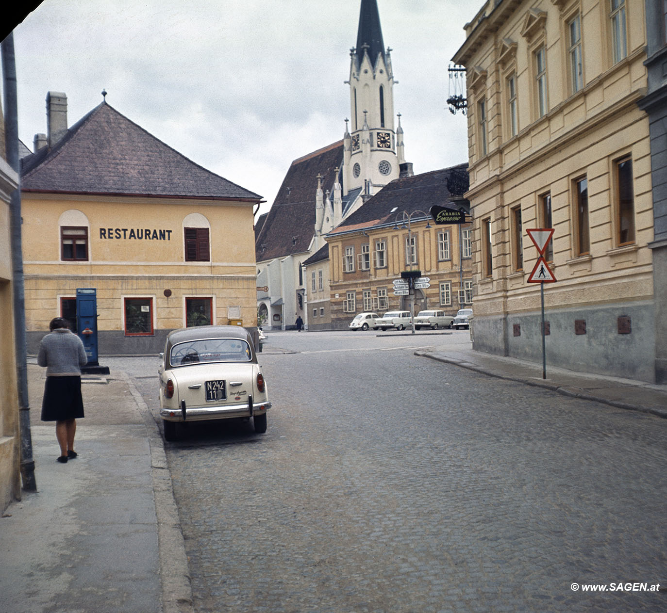 Melk Kremsergasse 1960er-Jahre