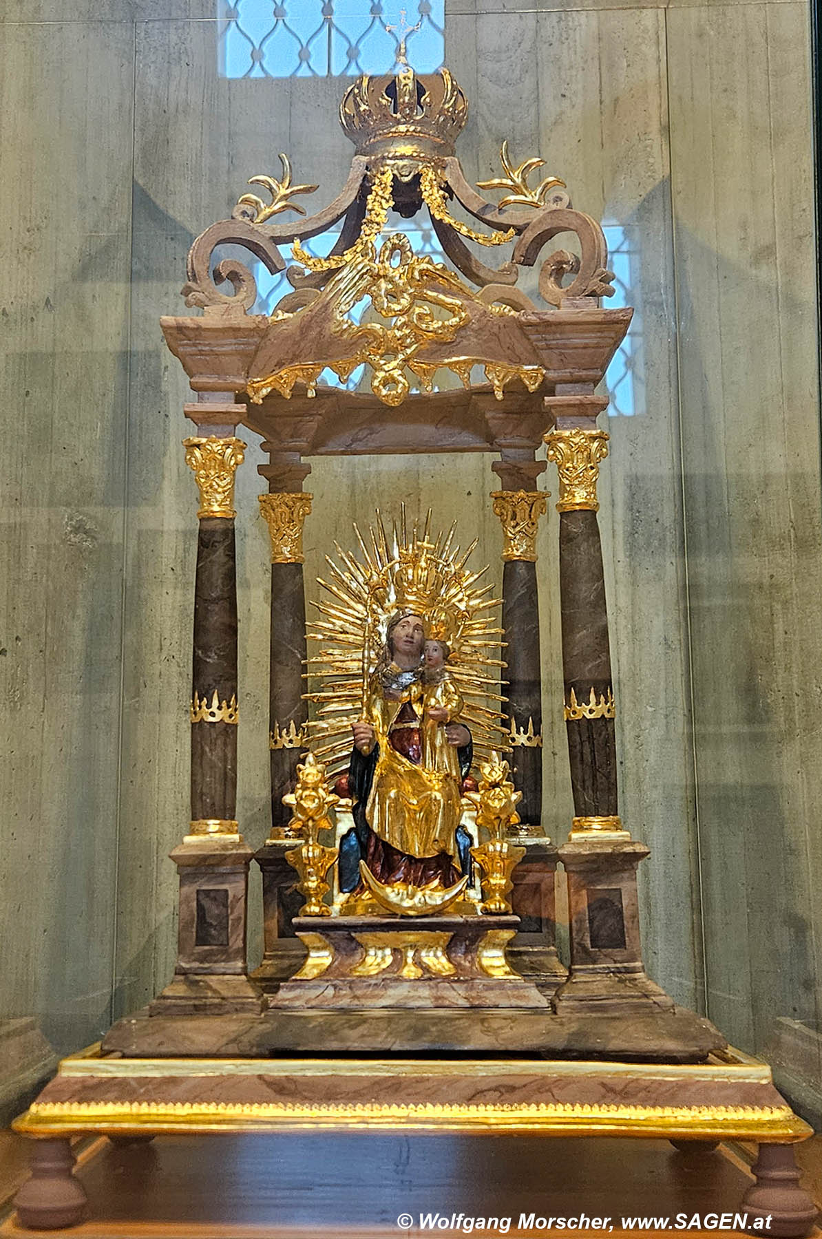 Miniaturkopie Gnadenaltar Basilika Wilten