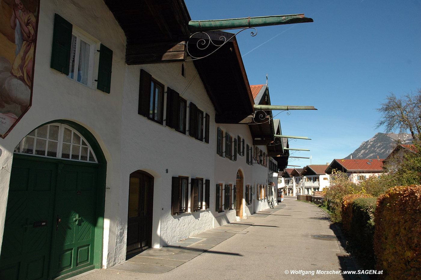 Mittenwald, Dachrinnen