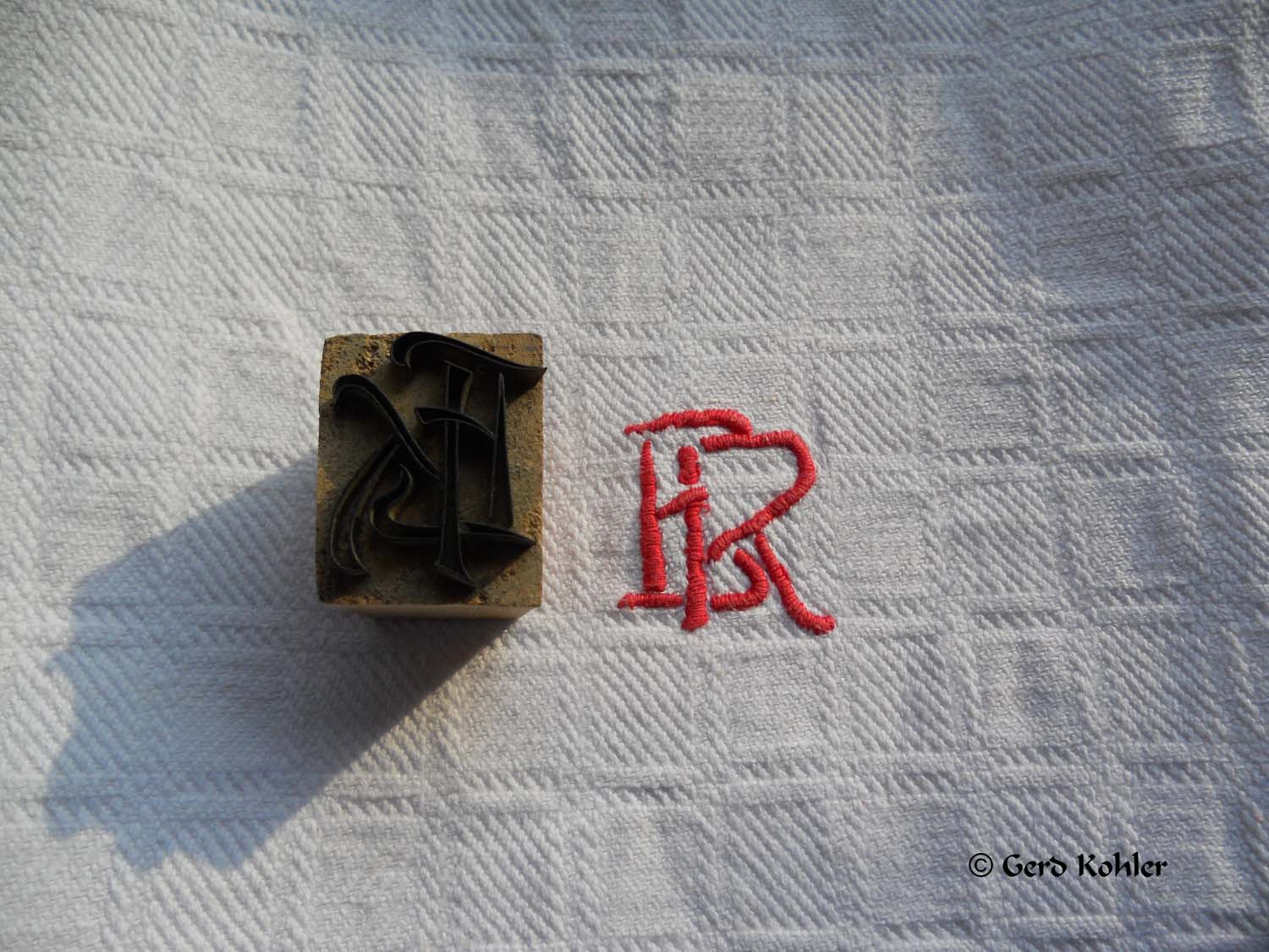 Monogrammstempel